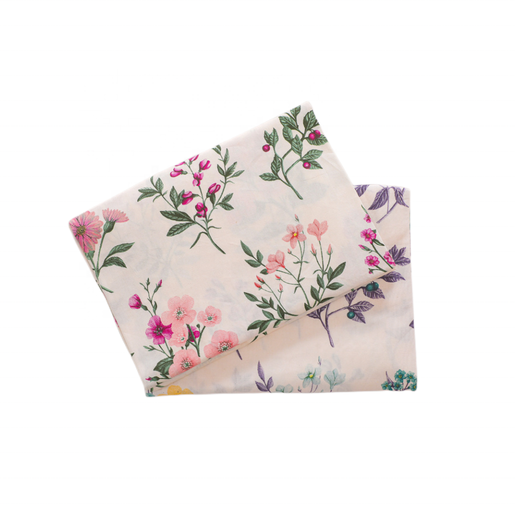 Pure Cotton Woven Floral Printed Fabric